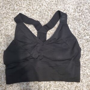 Pink Sport Black Women's Sports Bra